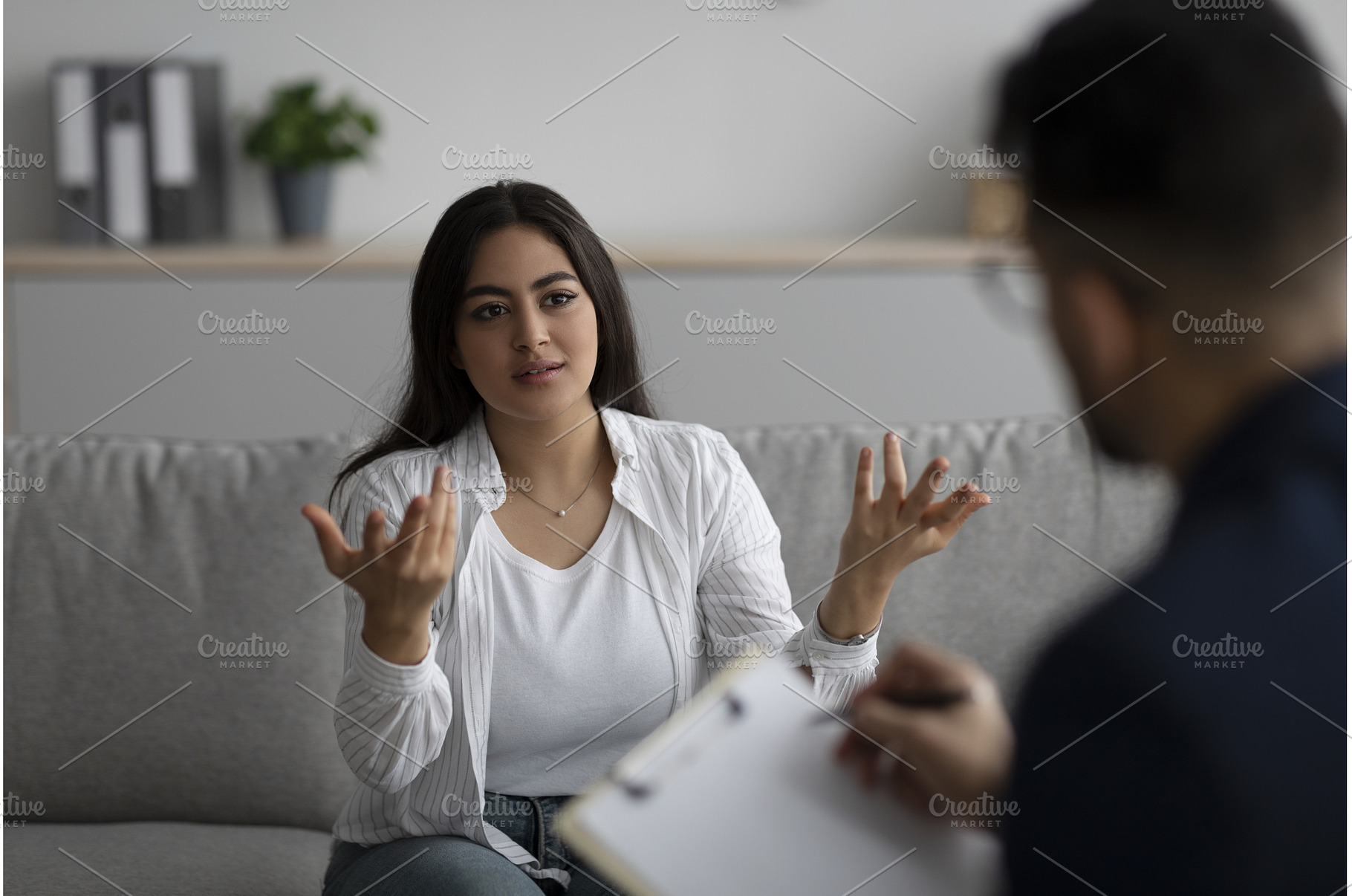 Professional psychological help, a Person Photo by Prostock-Studio