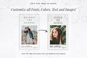 Instagram Stories for Canva | Linen, a Social Media Template by Thirty One Palms Studio (Thumbnail 6 of 11)