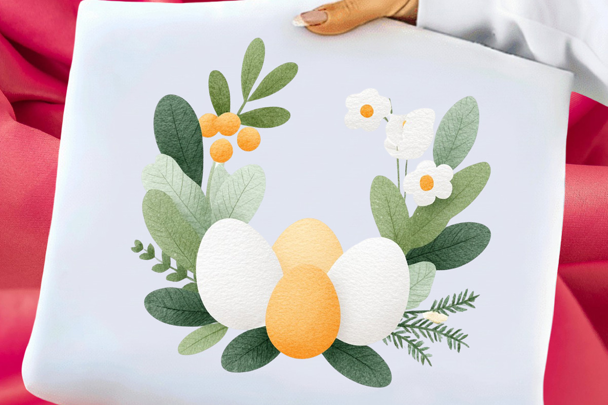 Farmhouse Easter Clipart, an Illustration by Libby Wishes (Photo 3 of 7)