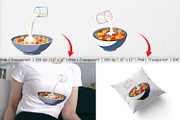 Cereal Bowl with Milk Clipart, a Graphic by Artnoy (Thumbnail 3 of 5)