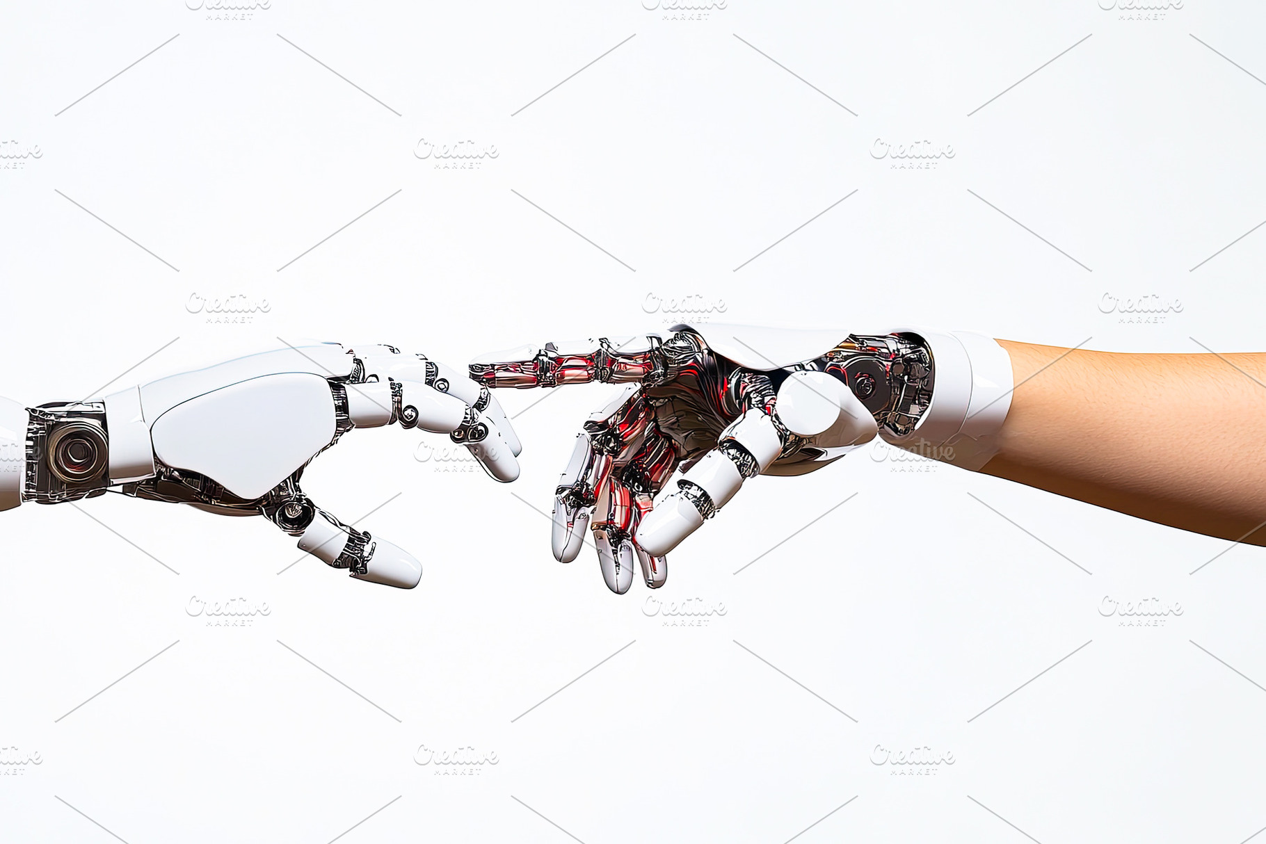 Human and Robot Connection, a Technology Photo by Ales Munt
