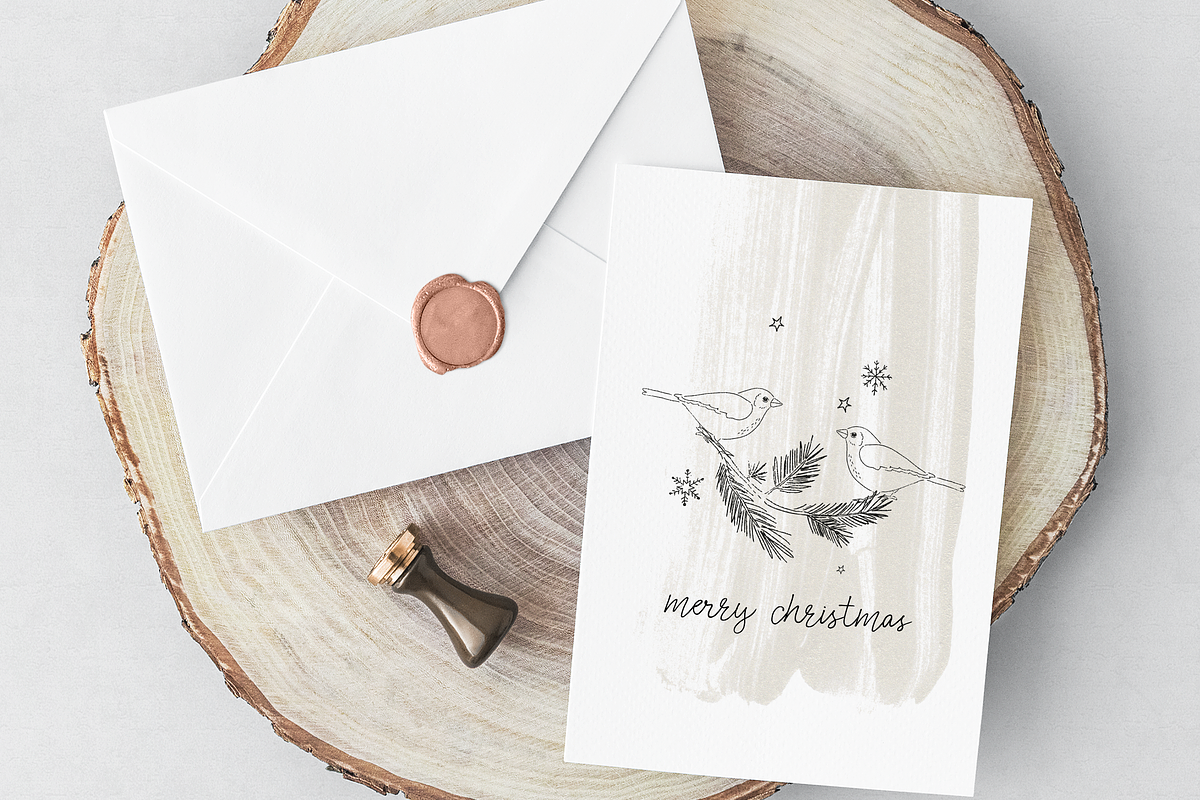 XMAS SKETCH BUNDLE / VECTOR + PNG, an Illustration by KruthDesign (Photo 9 of 10)
