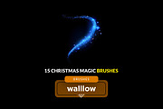 Magic Sparkle light photoshop brush, a Brush Add-On by Walllow Creatives (Thumbnail 2 of 3)