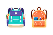 School backpacks and bags set, an Education Illustration by Good Studio (Thumbnail 4 of 7)