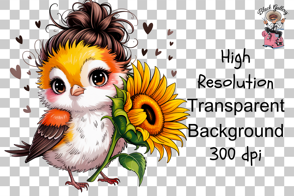 Bird Sublimation PNG Bundle, a Graphic by Clipart Bloom (Photo 11 of 11)