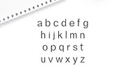 Edina Sans Serif Minimal Font Pack, a Sans Serif Font by Creativetacos (Thumbnail 3 of 5)