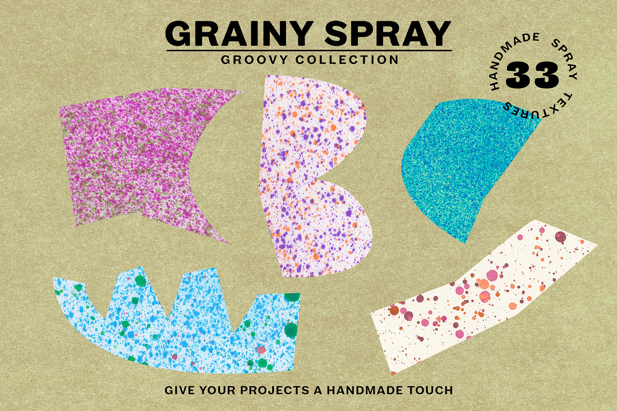 Grainy Spray Textures, a Texture Graphic by Naive Feel (Photo 8 of 9)