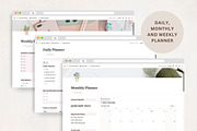 Notion Life Planner, Notion Template, an App Template by TheBohoFactory (Thumbnail 5 of 10)