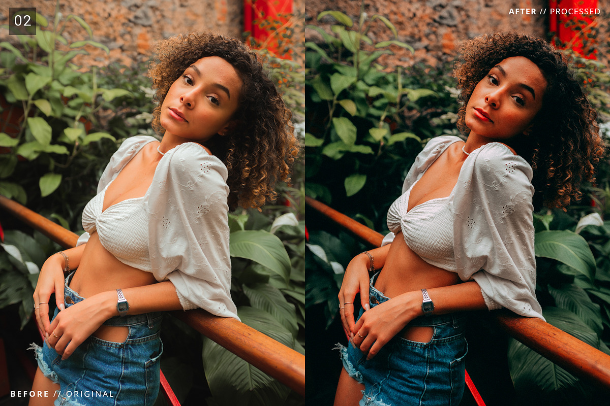 6 Pro Moody Style Lightroom Presets, an Action Add-On by Edito (Photo 3 of 7)