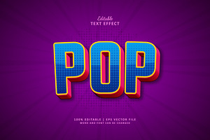 Text Effect Pop