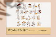 One Line Art Woman Boho, a Person Illustration by velychko.ua (Thumbnail 3 of 8)