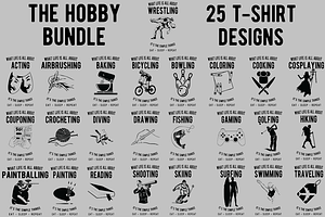 The Hobby T-Shirt Bundle