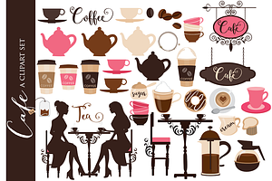 Coffee Clip Art Cafe Clipart Tea