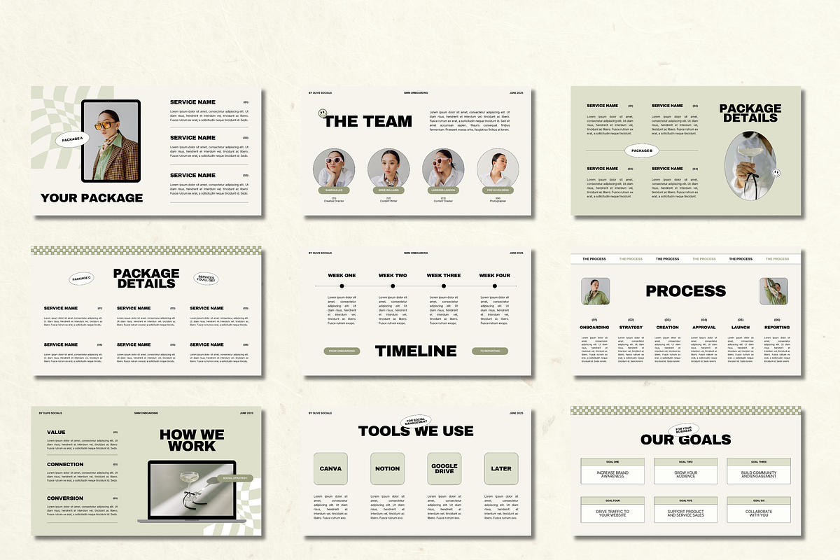 Social Media Manager Onboarding Kit, a Presentation Template by Branding Babe Co. (Photo 3 of 10)