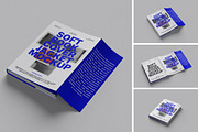 Soft Book Cover Jacket Mockup, a Books & Magazine Mockup by UFR_GRAPHIC (Thumbnail 1 of 5)