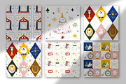 + 50 Jester Seamless Pattern, a Pattern Graphic by The Journey Atelier (Thumbnail 6 of 17)
