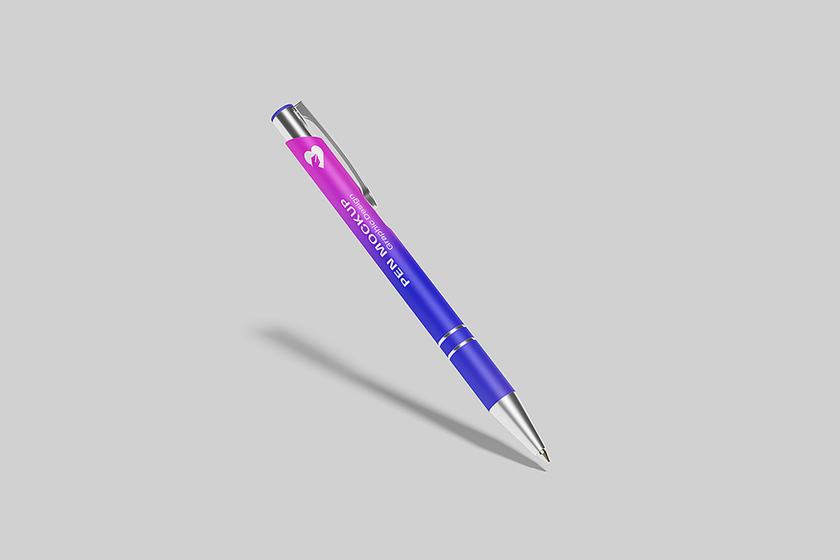 Pen Mockup, a Pens & Pencil Mockup by Difa Design (Photo 3 of 5)