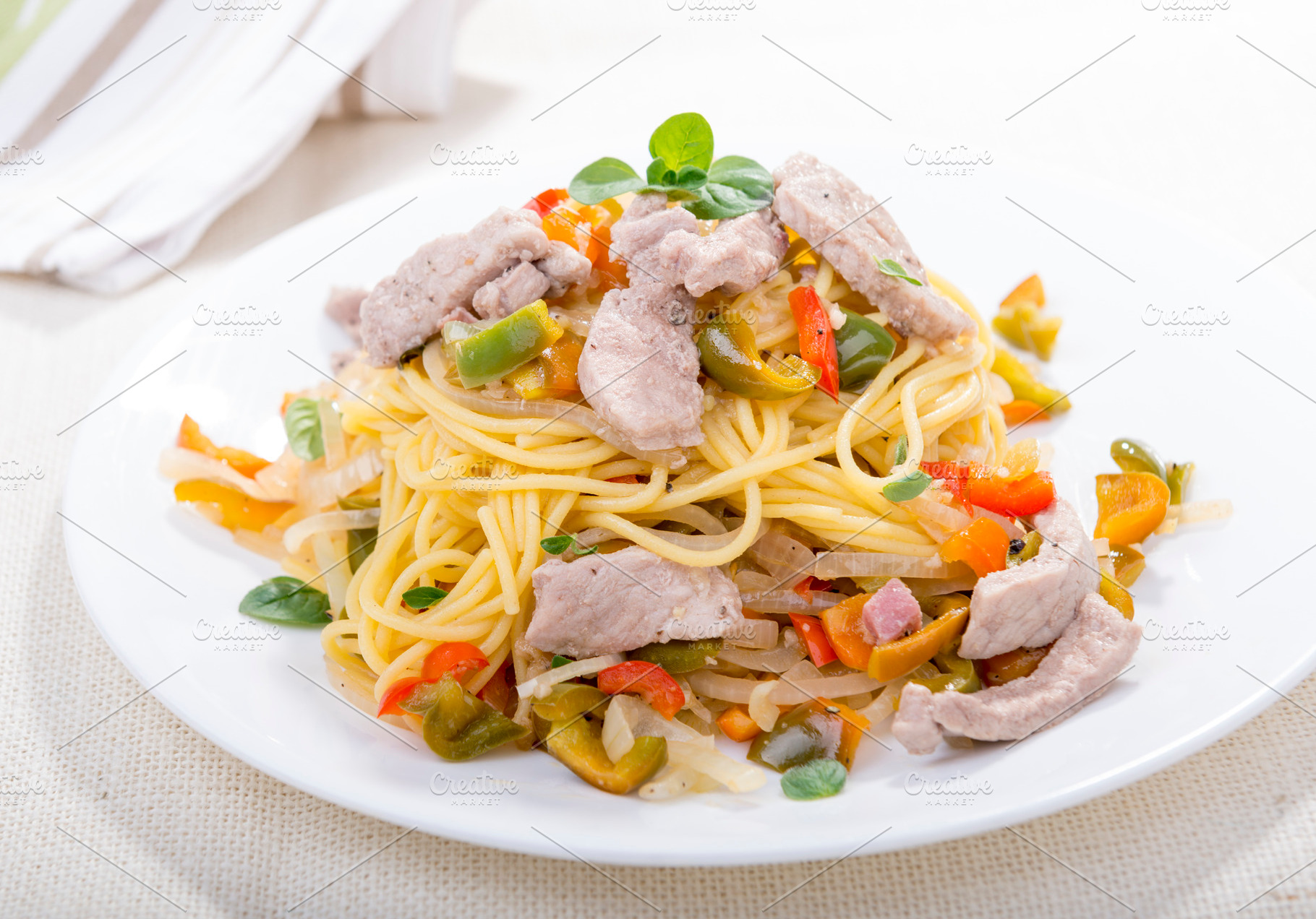 Chicken Pasta, a Food & Drink Photo by THP Creative