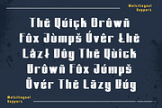Jalmus - Retro Condensed Font, a Sans Serif Font by trabaskriya (Thumbnail 5 of 8)