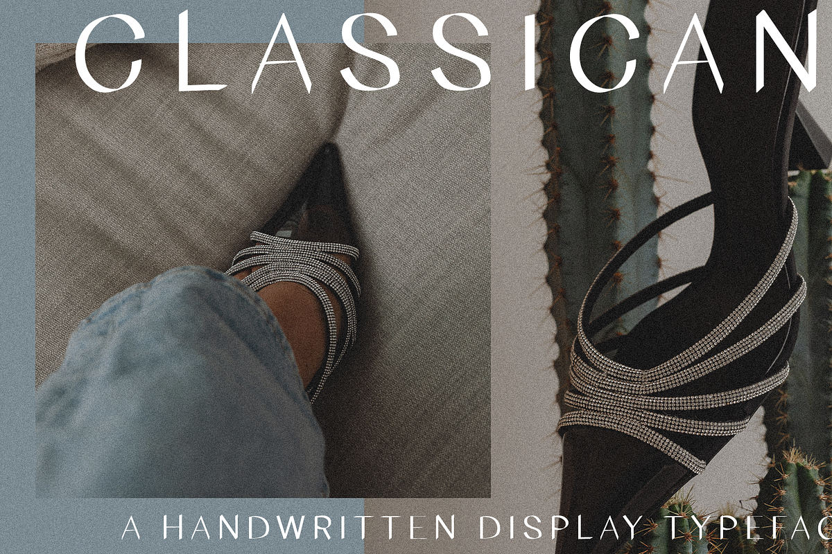 Classicana | Handwritten Display, a Sans Serif Font by OneTen The Studio (Photo 1 of 5)