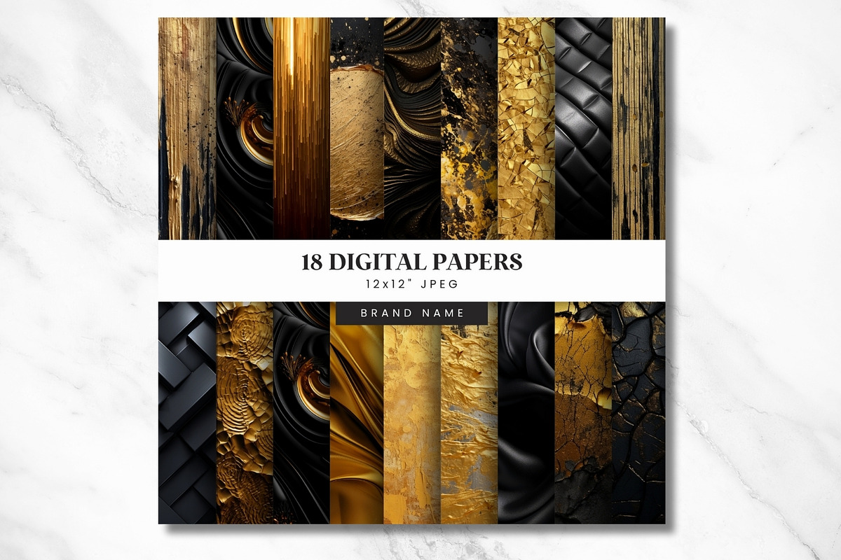 Digital Paper Canva Template - 18, a Presentation Template by illuztrate (Photo 4 of 8)