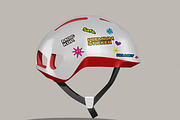 Sticker on Helmet, a Household Mockup by Unerispace (Thumbnail 4 of 5)