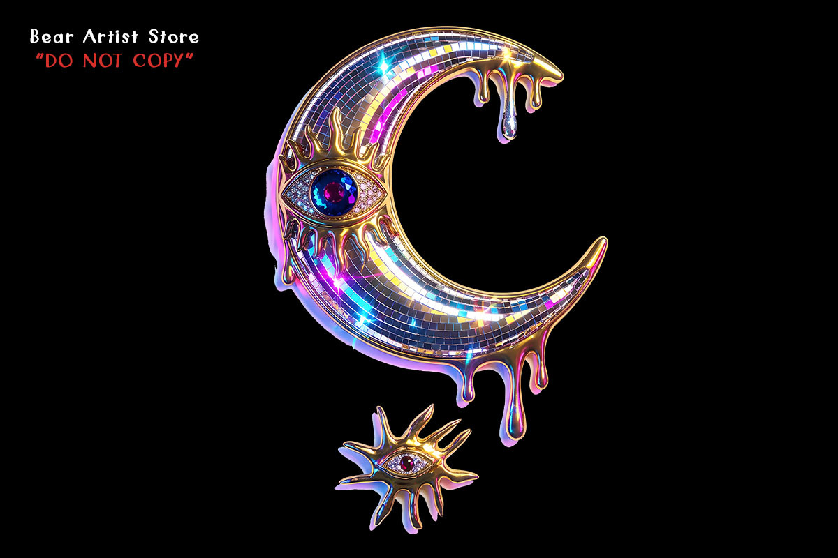 Disco Celestial Dreams, Celestial, an Object Graphic by GlitterCraft (Photo 86 of 101)