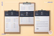 Minimalist Hexagonal Resume CV, a Resume Template by Millusti (Thumbnail 3 of 5)