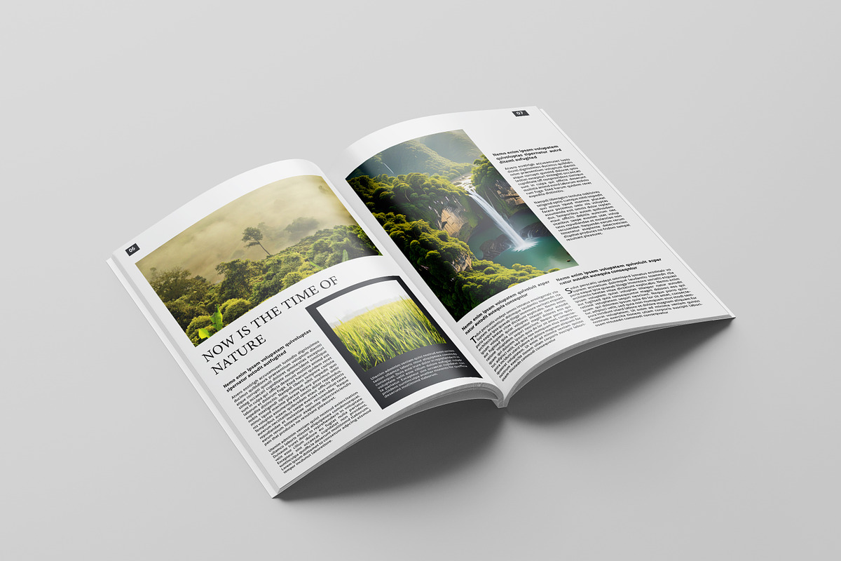 Minimal Multipurpose Magazine, a Magazine Template by Template Shop (Photo 4 of 22)