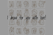 Kawaii Capybara with Flowers, a Seasonal Illustration by Palau (Thumbnail 9 of 12)