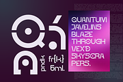 Agalio - Futuristic Display Font, a Sans Serif Font by Pandeka Studio (Thumbnail 2 of 9)