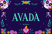AVADA, a Font by Pinisi ART (Thumbnail 1 of 10)