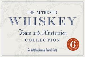 Whiskey Fonts Bundle