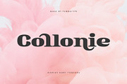 Collonie, a Serif Font by yumnatype (Thumbnail 1 of 10)