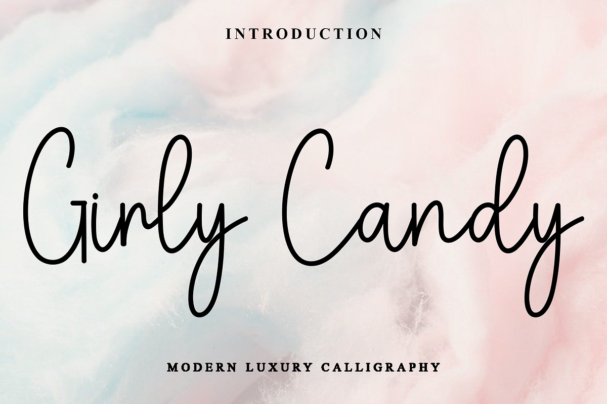 Girly Candy, a Handwritten Font by FreshTypeINK (Photo 1 of 8)