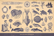 SALE! 100 Nautical Illustrations, an Object Illustration by Anja Kaiser (Thumbnail 4 of 4)
