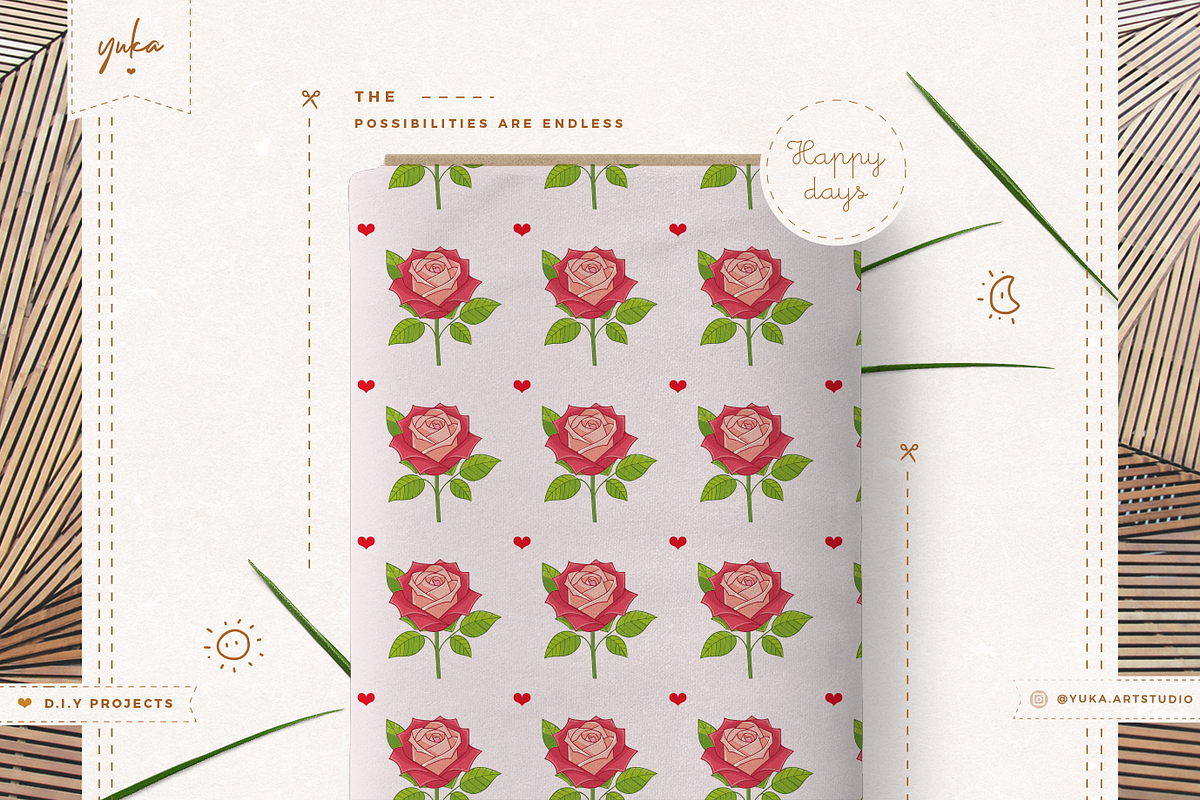 Romantic Rose, an Illustration by Yuka Baby (Photo 7 of 9)