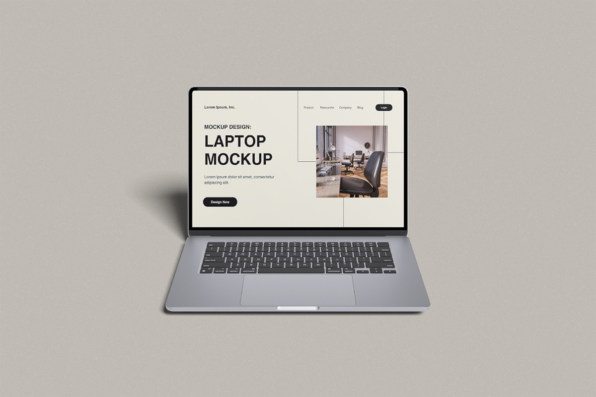 Laptop Mockup, a Mac Mockup by Twins_studio926 (Photo 4 of 5)