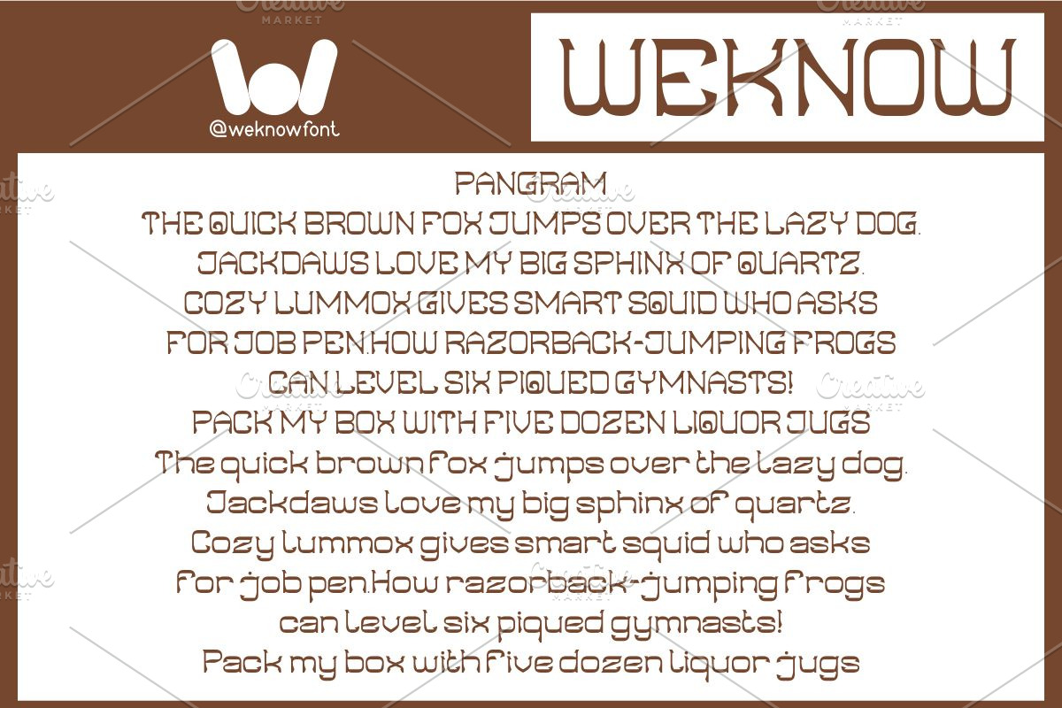 Indigenous People font, a Font by weknow (Photo 6 of 8)