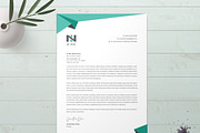 Creative Letterhead Word, a Stationery Template by ResumeDevisers (Thumbnail 4 of 9)