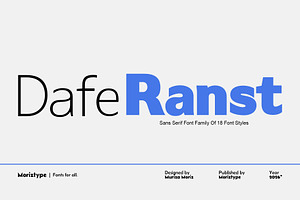 Dafe Ranst Complete Family 18 Style