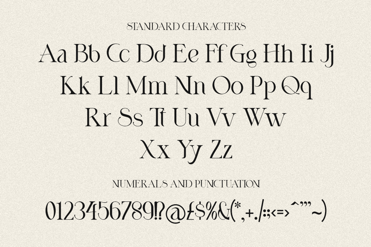 Nicholas // A Modern Display Font, a Serif Font by RockboyStd (Photo 9 of 12)
