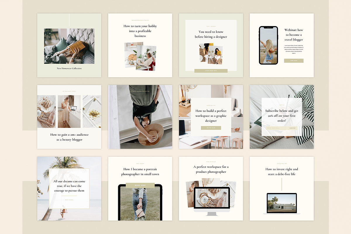 Social Media Pack | CANVA, a Social Media Template by Ralony (Photo 7 of 25)