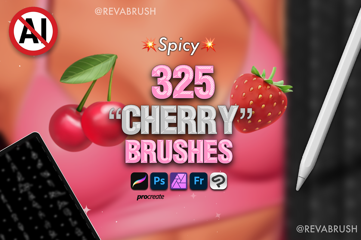 Procreate Breast Mature NSFW brushes, a Brush Add-On by Revabrush (Photo 1 of 5)