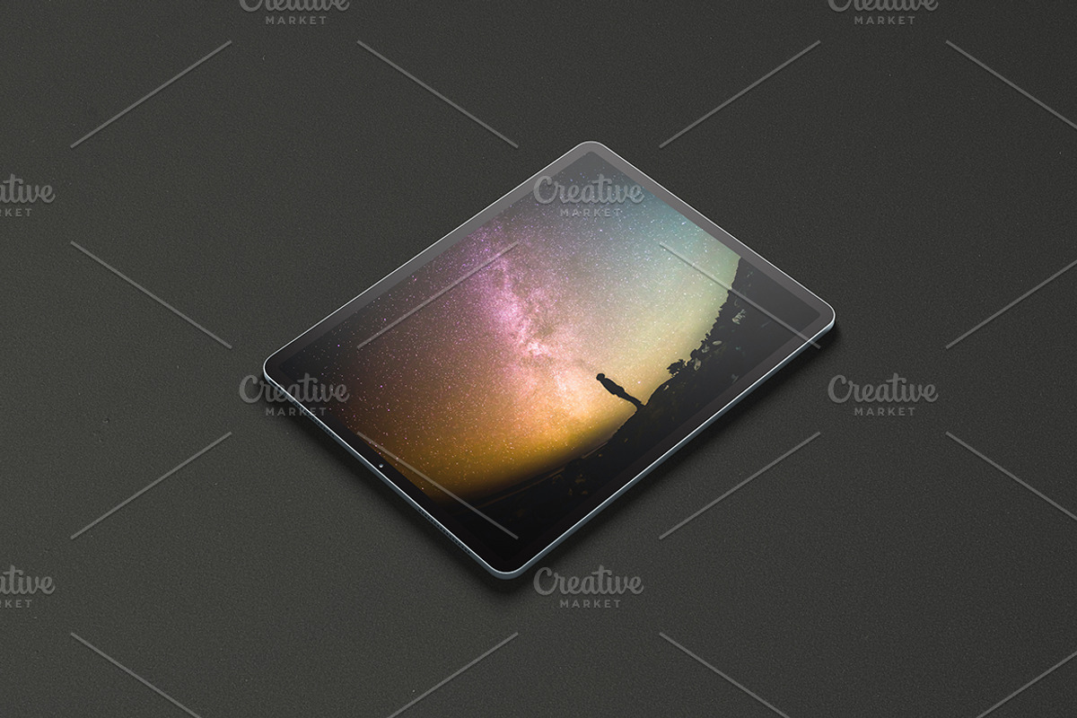 iPad Pro Tablet Screen Mockup, an iPad Mockup by professorinc (Photo 12 of 13)