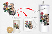 Whimsical Animal Bouquet, a Graphic by Artnoy (Thumbnail 4 of 5)