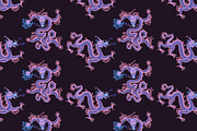 Chinese dragon. Art and pattern, an Illustration by sovarina (Thumbnail 9 of 9)
