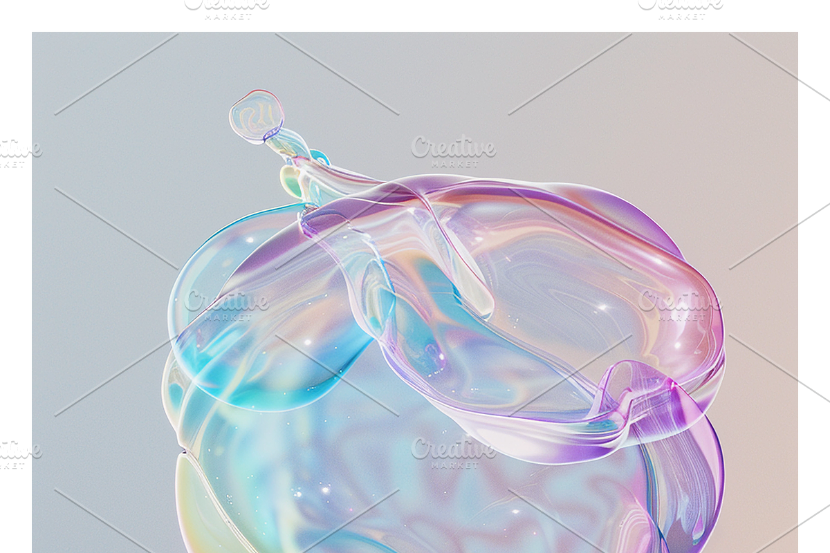 Buri Co - Iridescent Soap Bubbles, a Decorative Illustration by milatovar (Photo 15 of 22)