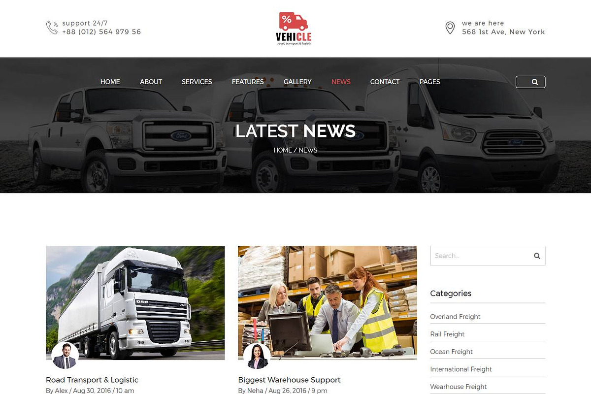 Vehicle - Bootstrap Template, a HTML Template by CreativeGigs (Photo 6 of 6)