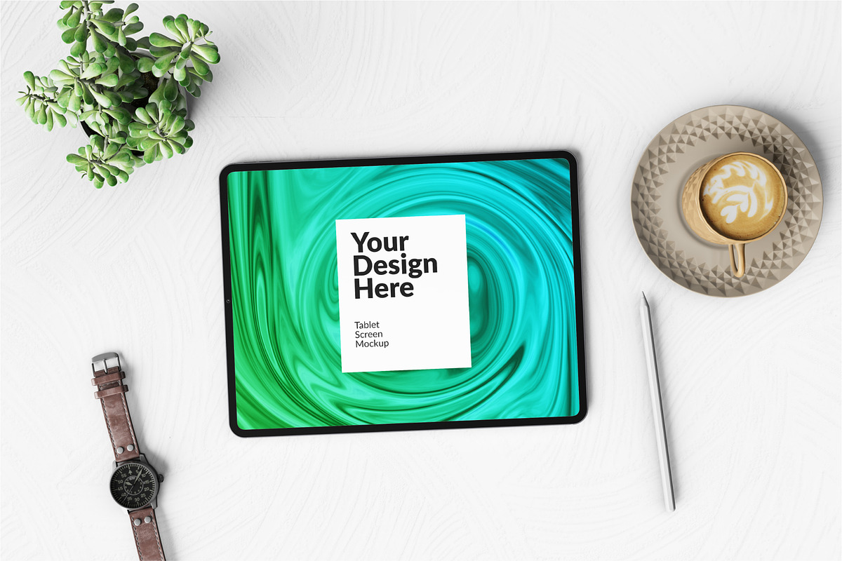 20 Tablet Device Mockup Bundle, an iPad Mockup by Runend (Photo 5 of 22)